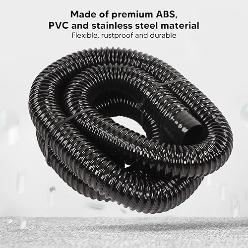 Set Idraulico per Tubo Flessibile per Pompa di Sentina, Tubo in PVC da 5 Piedi per Impieghi Gravosi Diametro 1-1/8 Pollici per Barca - Ysert