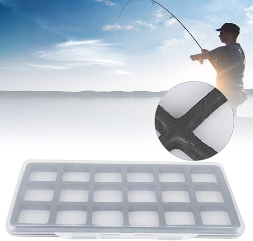 Scatola per Attrezzatura Pesca scatola pesca scatola da pesca, Scatola Magnetica Amo da Pesca Scatola per Amo da Pesca con Scatola Magnetica per Amo da Pesca in Schiuma(18) - Ysert