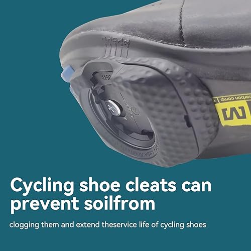 Piastre per scarpe da bicicletta, clip per scarpe da bicicletta, un paio di piastre per bicicletta con pedali a scatto per Wahoo Speedplay Zero Aero, piastre walk-in per pedali a scatto con hardware - Ysert