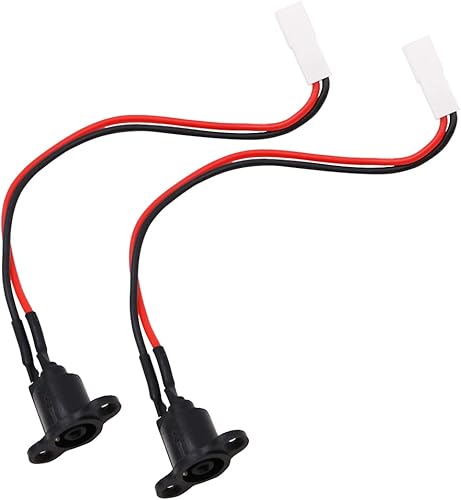 Presa del connettore del caricabatterie per porta di ricarica per scooter 2 pezzi per accessorio per scooter elettrico Xiaomi M365 - Ysert