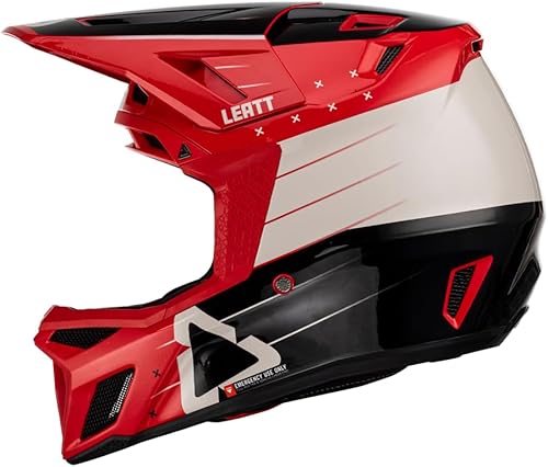 Leatt Casco MTB integrale Gravity 8.0 certificato con schiuma anti impatto a 4 densità - Ysert
