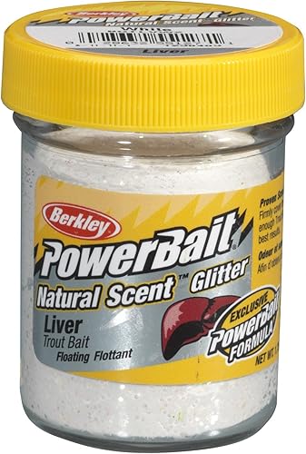Berkley Powerbait Extra Scent, Esca trota glitterata, 50g - Ysert