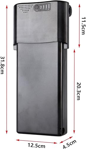 batteria bici elettrica 36V 11.6Ah Ansmann Batteria di ricambio per bici elettrica Kalkhoff MiFa Zündapp Hollandia Porta Power - Ysert
