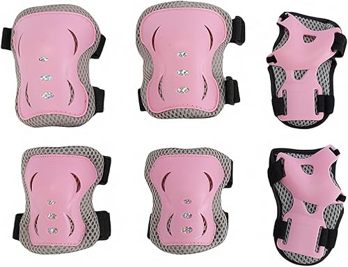 Ginocchiere per Bambini, Protezioni Skateboard Bambini, Set di Protezioni per Bambini, Ginocchiere | Gomitiere | Tutore Polso Protezioni Set per Bambini, Protezioni Pattini, per Skateboard, Bicicletta - Ysert