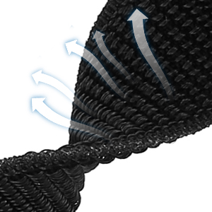 Robusta chiusura in velcro