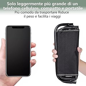 Sgabello pieghevole da campeggio