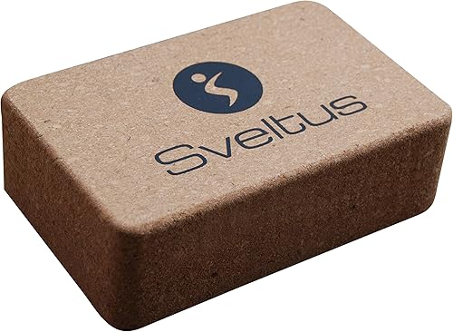 Sveltus Yoga Brick in Sughero Mattone Unisex Adulto - Ysert