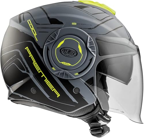 Cool Evo Helm Nero Motocicletta - Ysert
