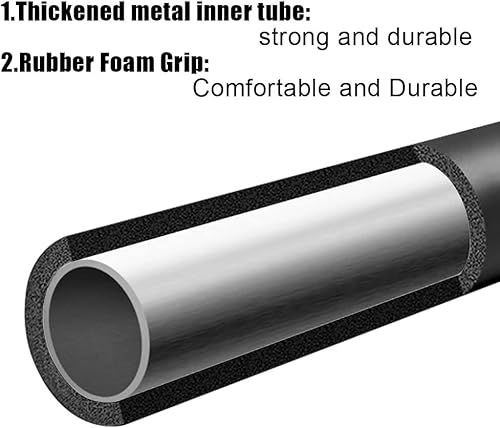 Barra per Pilates Barra di Elastici Fitness Barra di Resistenza Regolabile e Rimovibile Pilates Bar per Allenamenti Fitness Yoga Stretching Allenamento per Glutei Squat - Ysert