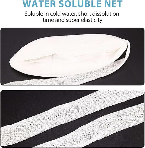 3 x 5 m PVA 37 mm di ricarica solubile in acqua, ricarica di rete per dispositivi di nidificazione, rete speciale per la pesca - Ysert