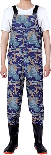 Trampolieri Stivali da Pesca Pantaloni Da Pesca Con Bretelle Traspirante Crosswater Waders Casual Tuta - Ysert
