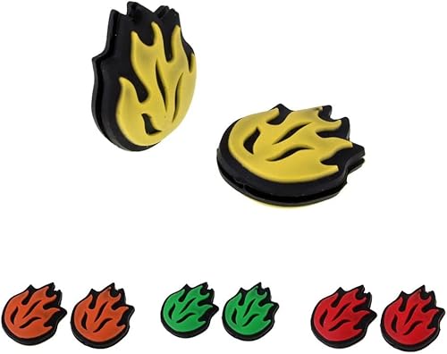 4 8 Pezzi Ammortizzatori a Fiamma Ammortizzatori Tennis per Ammortizzatori per Racchette - Ysert