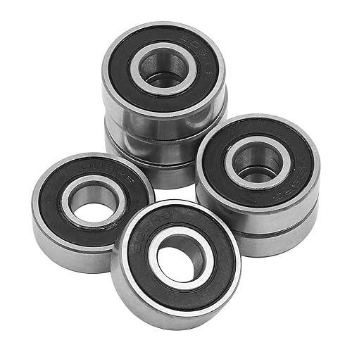 608-RS - Cuscinetti per skateboard, cuscinetti in metallo, piccoli cuscinetti di ricambio per skateboard, ruote longboard, pattini, scooter, 20 pezzi - Ysert