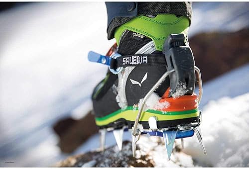 SALEWA RAMPONI Alpinist Alu Combi Steel Blue - Ysert