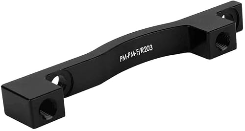 Adattatore Freno a Disco per Bici, Adattatore per Montaggio Post da 160 a 203 Adattatore per Pinza Freno a Disco per Bici(Nero) - Ysert