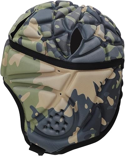 Casco da Rugby da uomo e donna, casco di protezione calcio Responsivo, berretto anti-collisione sportivo regolabile per calcio Rugby Skateboard Hockey - Ysert
