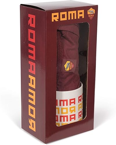 AS Roma, Set Tazza & Tee Shirt Amor Uomo, Roma Red - Ysert
