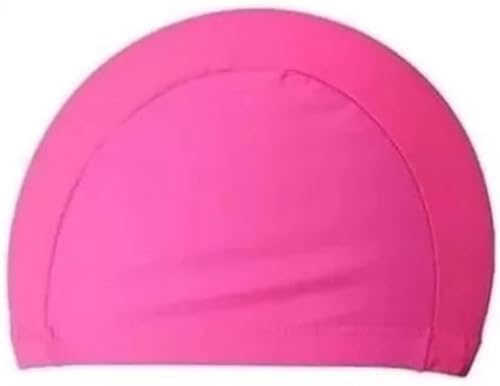 12 Pezzi Cuffia Piscina Bambini, Cuffia Piscina Tessuto Cuffie Nuoto per Donna Uomo, Super Elastica e Leggera, Comoda Cuffie Piscina Lycra Stoffa - Ysert