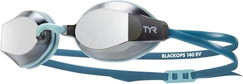 TYR Blackops 140 Ev Racing Mirrored Swim Goggles Adult Fit BLACKOPS 140 EV RACING SPECCHIATO ADULTO FIT Unisex - Adulto (Pacco da 1) - Ysert