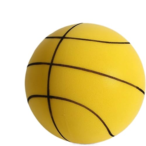 Silent - Canestro da basket in schiuma, 18/21/24 cm, per interni, silenzioso, per interni - Ysert