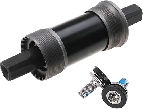 Mountain Bike Piazza Cartuccia conico inferiore Staffa Asse Bicicletta Sigillato Nero Mountain Bike Foro Quadrato Asse Bici Parti Bicicletta con Viti Impermeabili - Ysert