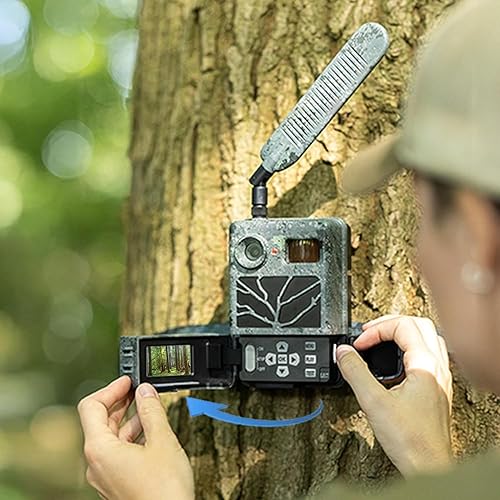 ZEISS Secacam 5 - Grandangolo 100° - Fotocamera Caccia connessa 4G+ LTE, SIM, SD 32 GB, APP, 12MP, HD1080, Intelligenza Artificiale, Visione notturna a COLORI, Rilevamento movimenti 25 m, Impermeabile - Ysert