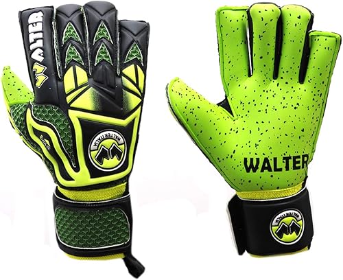 Guanti Portiere Professionale, Calcio, Modello Tiger con Stecche. - Ysert