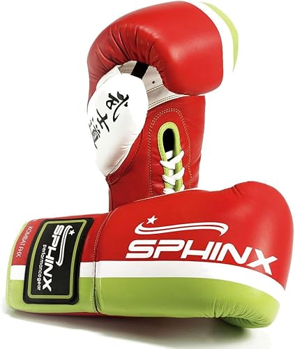 Sphinx, Guantone PRO-Fight Kombat FHX 8 Oz, Rosso - Ysert