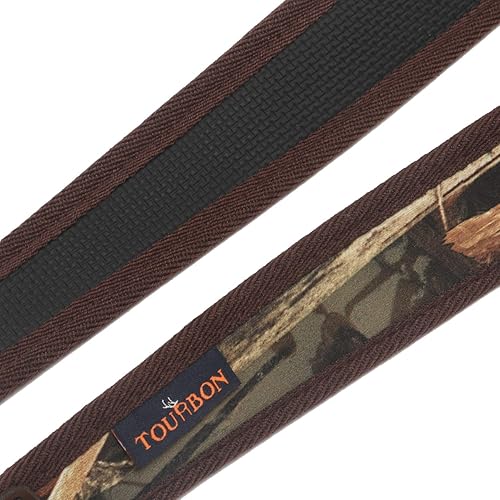tracolla per fucile in neoprene, impermeabile, adatta per andare a caccia e per attività all’aperto, mimetica - Ysert