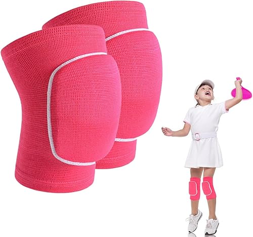 Set di Ginocchiere Sportive, Ginocchiere per bambini, per danza dei bambini, in spugna ispessita, Ginocchiere da pallavolo Antiurto per Donne e Uomini per Corsa, Sport, Danza, Yoga - Ysert