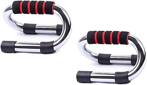 Push Up Stand Bars | Maniglie Per Flessioni Piegamenti Pettorali Spalle Addominali Schiena Tricipiti | Accessori in acciaio per Home Fitness Palestra (Blu) - Ysert