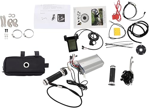 Kit di conversione per bicicletta elettrica da 20 pollici, 48 V, 1500 Watt, ruota posteriore (esclusa batteria) - Ysert