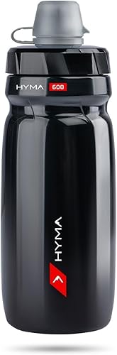 R1 Raceone KIT Borraccia da Bici HYMA con COVER da 600 CC, Porta Borraccia X3, Realizzati in Italia - Ysert