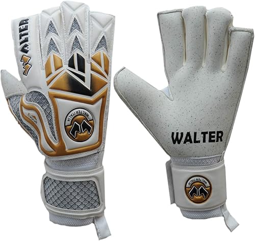 Guanti Portiere Professionale, Calcio, Modello Tiger con Stecche. - Ysert