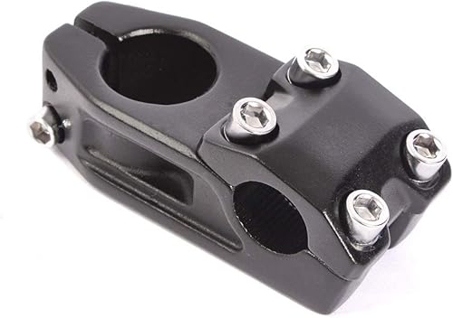 KHE BMX - Attacco manubrio da 1 1/8', 50 mm, in alluminio, 278 g, colore: Nero - Ysert