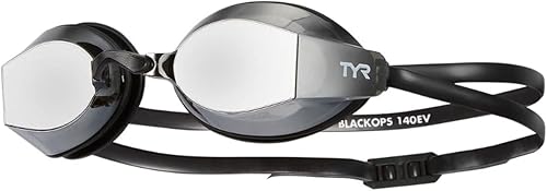 TYR Blackops 140 Ev Racing Mirrored Swim Goggles Adult Fit BLACKOPS 140 EV RACING SPECCHIATO ADULTO FIT Unisex - Adulto (Pacco da 1) - Ysert