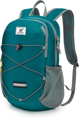 SKYSPER Zaino Pieghevole Ultraleggero 12L, Impacchettabile Unisex Resistente all'Acqua per Viaggi Escursioni Ciclismo - Ysert