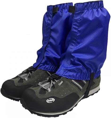MiOYOOW 1 paio di ghette da trekking, ghette alla caviglia impermeabili ghette per caccia, escursionismo, passeggiate e zaino - Ysert