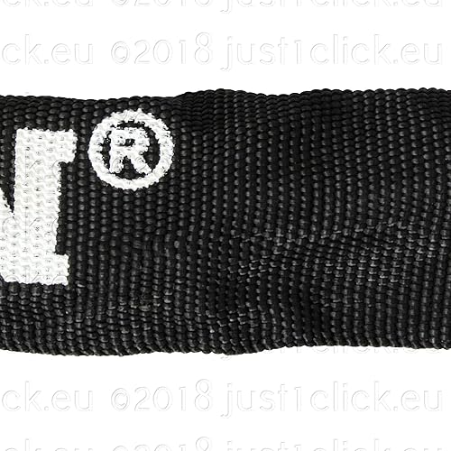 Lucchetto a catena per bicicletta, lunghezza 90 cm, protezione telaio a 5 cifre, per bicicletta, moto, barca, nero - Ysert