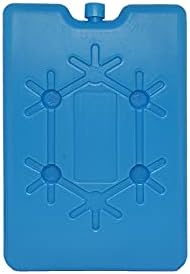 Accumulatore di Freddo, 6 Pezzi di mattonelle da 200ml ciascuna di Ghiaccio per contenitori e Borse Termiche di Colore Blu, tavolette Ghiaccio, icepack refrigerante per Mare, Picnic, Vacanze - Ysert