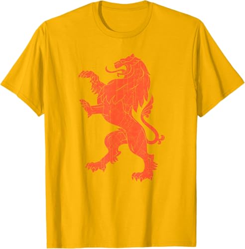 Leone olandese Paesi Bassi Olanda Maglietta - Ysert