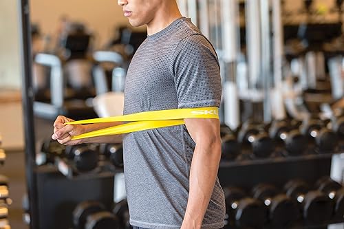SKLZ - Mini fasce di resistenza, tensione media, portatile, per allenamento, fisioterapia - Ysert