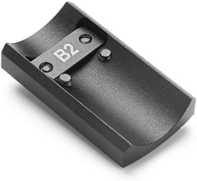 Nero Micro Reflex Red DOT Sight Mount Base Piastra Adattatore per Colt 1911 Sightmark HK USP Springfield XD Caccia - Ysert