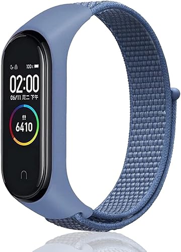 Niboow Cinturino per Xiaomi Mi Band 6/Mi Band 5/Mi Band 4/Mi Band 3/Amazfit Band 5, Nylon Regolabile Cinturini per Xiaomi Mi Band 6/Mi Band 5/Mi Band 4/Mi Band 3/Amazfit Band 5 - Ysert