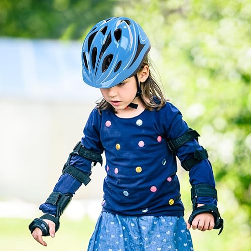 Casco per bici per ragazzi, casco per skateboard per bambini,Casco per biciclette per bambini traspiranti regolabili - Attrezzatura protettiva multiuso per bambini adolescenti appassionati - Ysert
