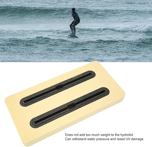 Aliscafo Rail Box, Foil Strongbox, Hydrofoil Mount Track Box, Universal Strongbox Compatibile con Plate Mount per Surf, , Wind Hydrofoil Sports, Leggero per Giochi - Ysert