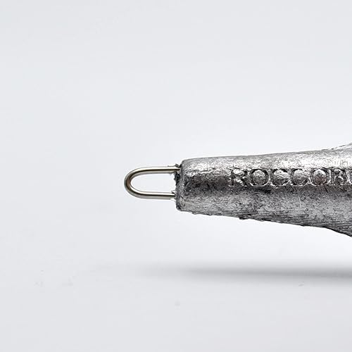 Set 3 Pezzi piombi Surf Casting Roccobomb Fisso con Anello Inox - Ysert