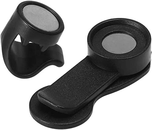 Water Tube Clips Universal Water Bladder Hose Clip Removable Hydration Pack Clamp Magnetic Hose Holder - Black - Ysert