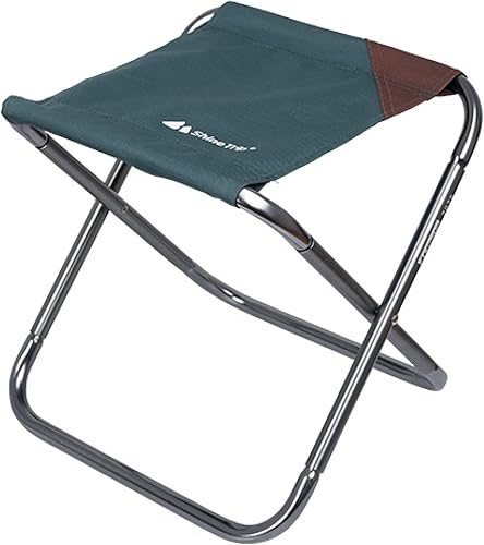 TRIWONDER Sgabello Pieghevole Portabile Campeggio Sedia Pieghevole Leggero Alluminio Seggiolino Richiudibile Sgabello da Pesca Spiaggia Mare Picnic - Ysert