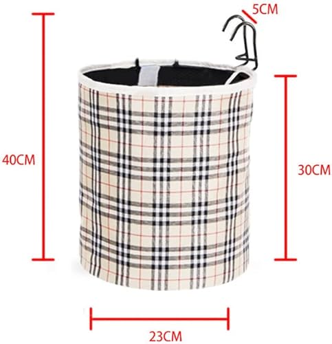 1 cestino anteriore per bicicletta, cestino per bicicletta pieghevole, cestino per manubrio in bicicletta con gancio per piccolo animale domestico, negozio di alimentari, campeggio - Ysert